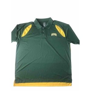 Oregon Ducks Polo Shirt Mens XL Green Short Sleeve